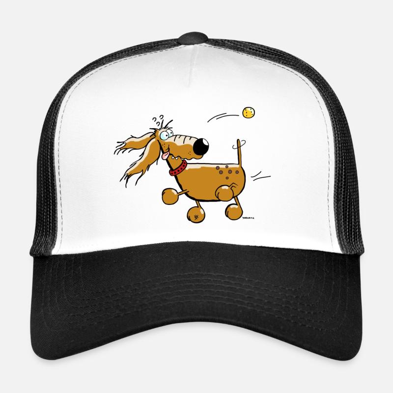 "Reingefallen" - Hund - Dackel - Flyball Trucker Cap