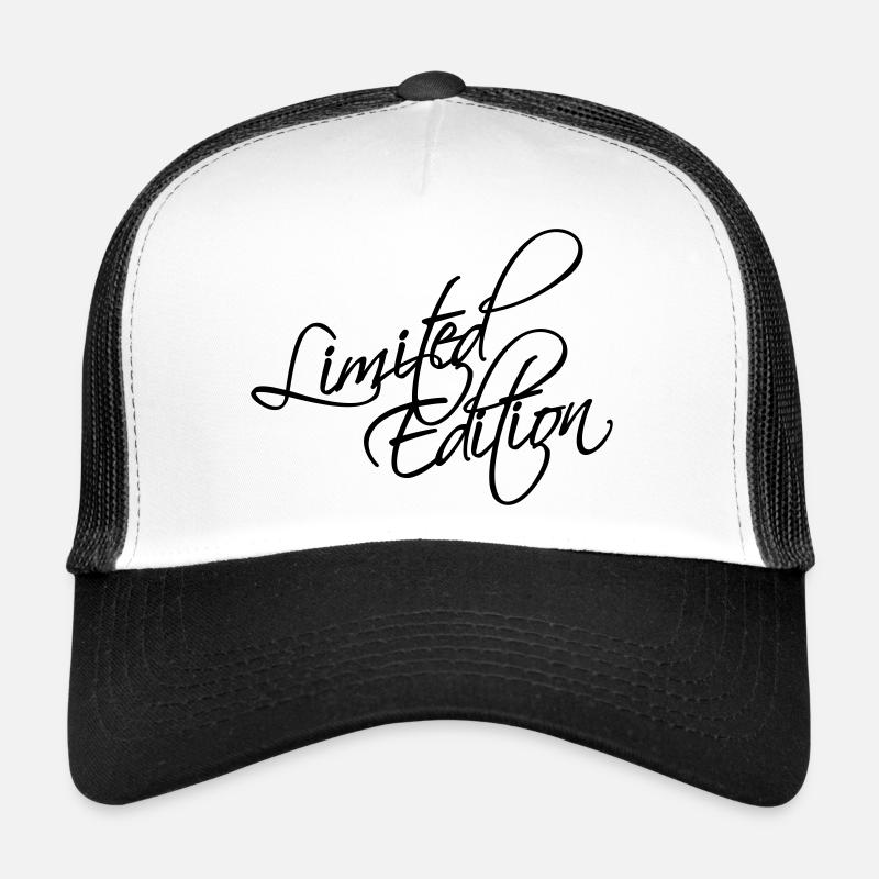 Limited Edition - Casquette trucker  - blanc/noir