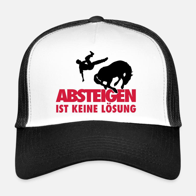 Absteigen ist auch keine Lösung Trucker Cap