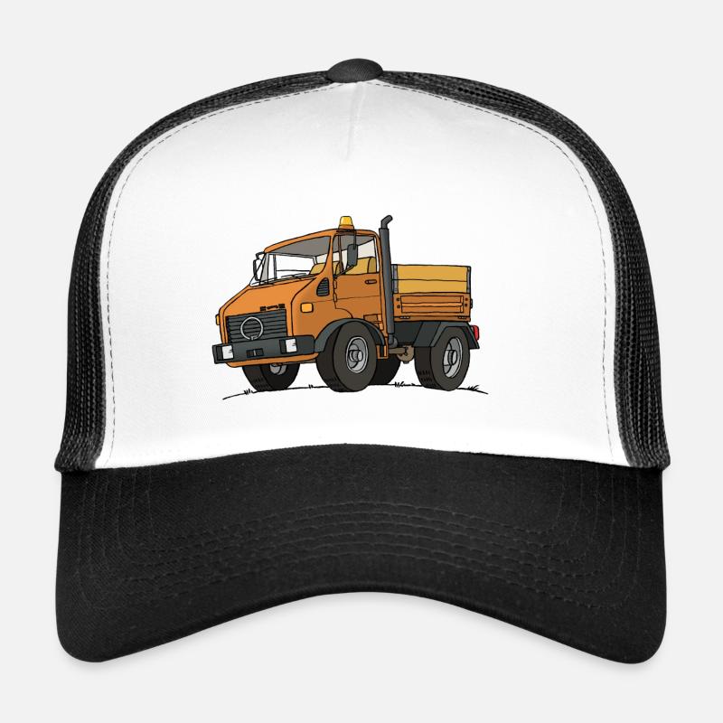 Kommunal Mog - Trucker Cap - Weiß/Schwarz
