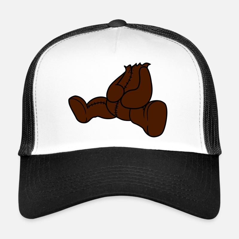 kopf abgerissen geköpft tot mord kopflos teddy bär Trucker Cap