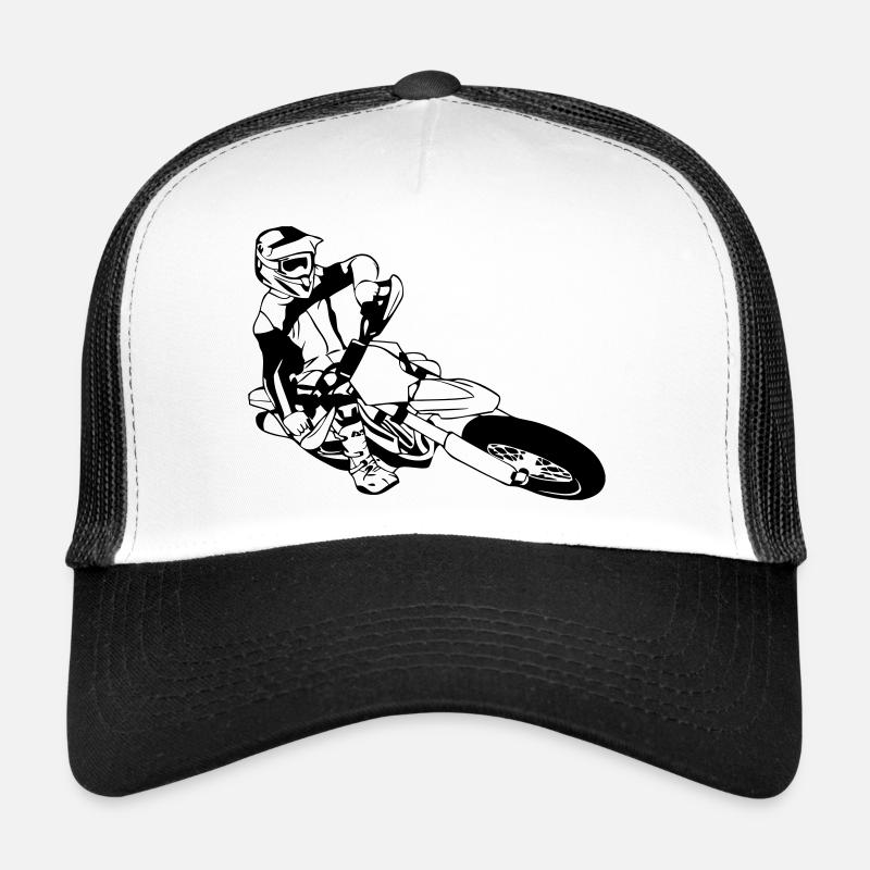 Supermoto Racing Trucker Cap