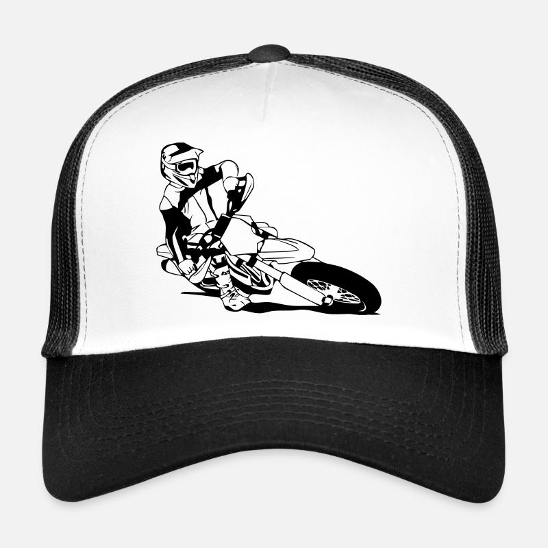Supermoto Racing Trucker Cap