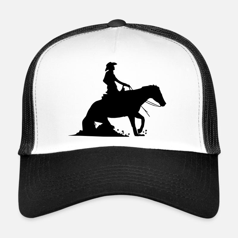Equestrian Western Riding - Reining Trucker Cap