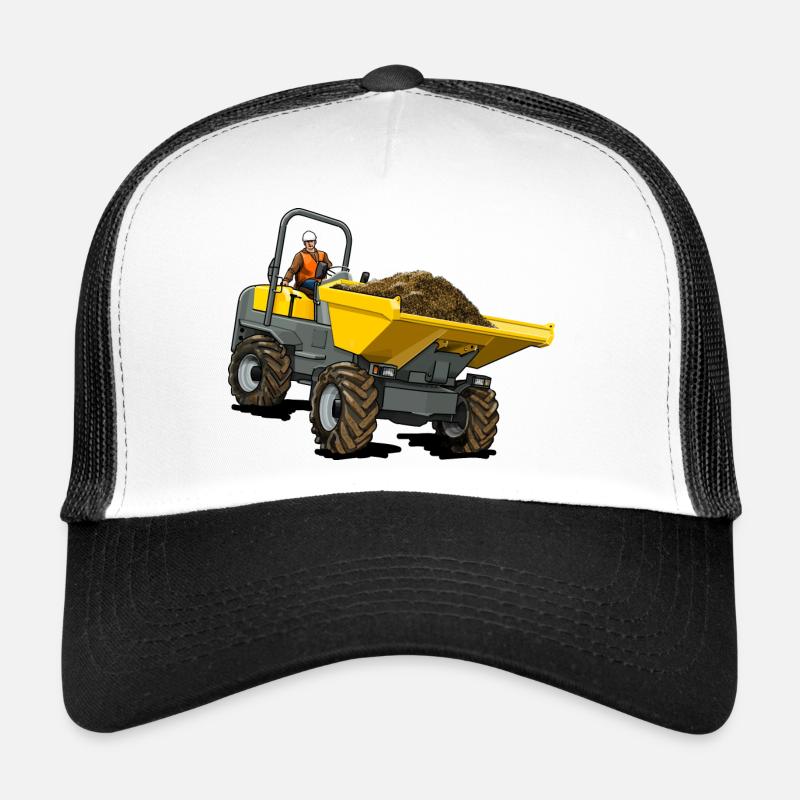 Dumper, benne avant Casquette trucker 