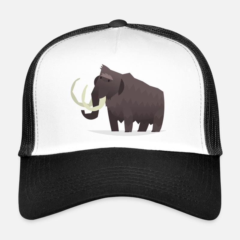 Mammut Design - Trucker Cap - Weiß/Schwarz