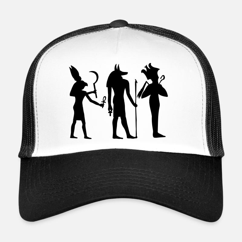 Egyptian hieroglyphic script in the pyramids of Trucker Cap