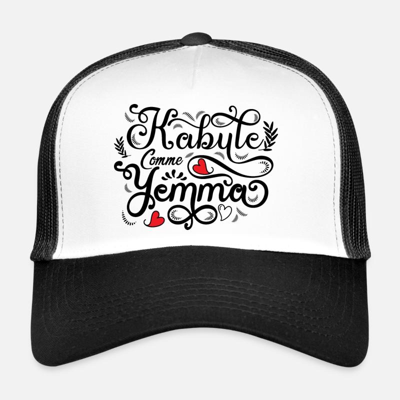 Kabyle comme yemma Casquette trucker 