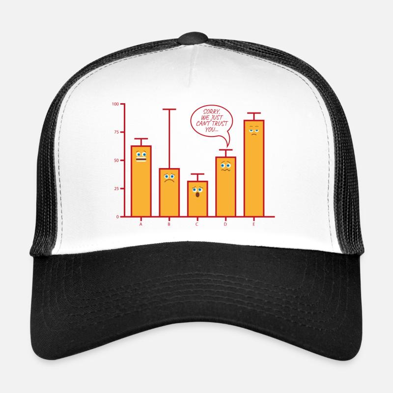 Sorry we just can't trust you Schule Geschenk Trucker Cap