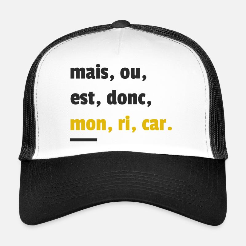 mais ou est donc mon ri car !! Casquette trucker 