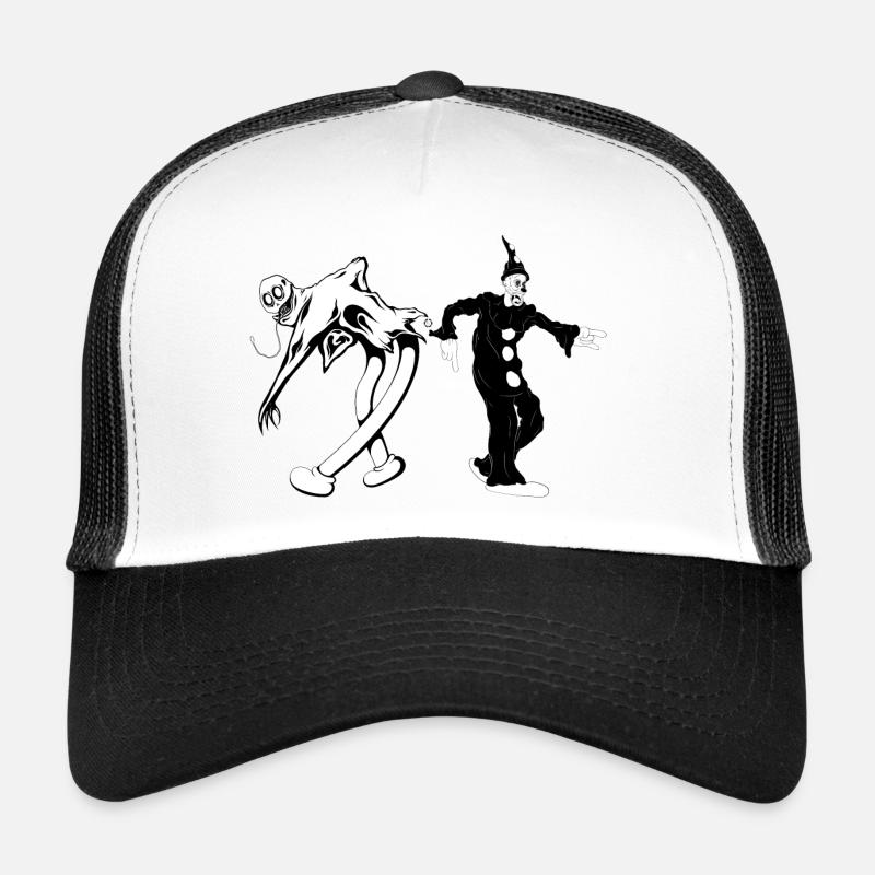 Ondoyance - Mercury retrograde Ghostemane (Duo) - Trucker Cap - Weiß/Schwarz