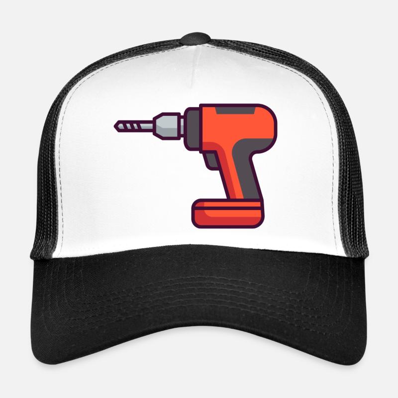 Elektro Bohrer Trucker Cap