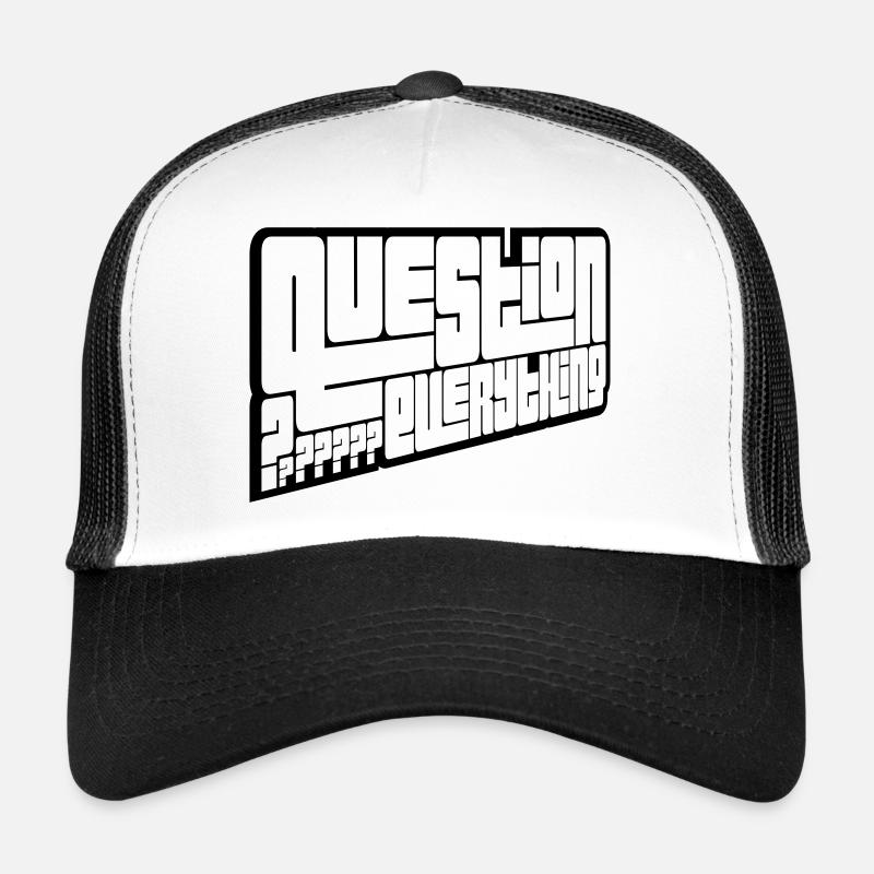Kritisch Question Everything Trucker Cap