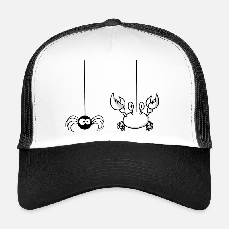 Beth die Spinne und Steve die Krabbe Trucker Cap