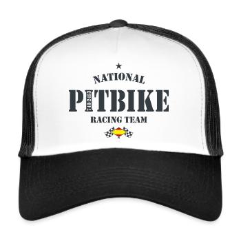 Pitbike NRT AG Espania - Trucker Cap - Weiß/Schwarz - Vorne