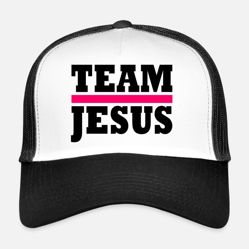 Team jesus - Trucker Cap - white/black