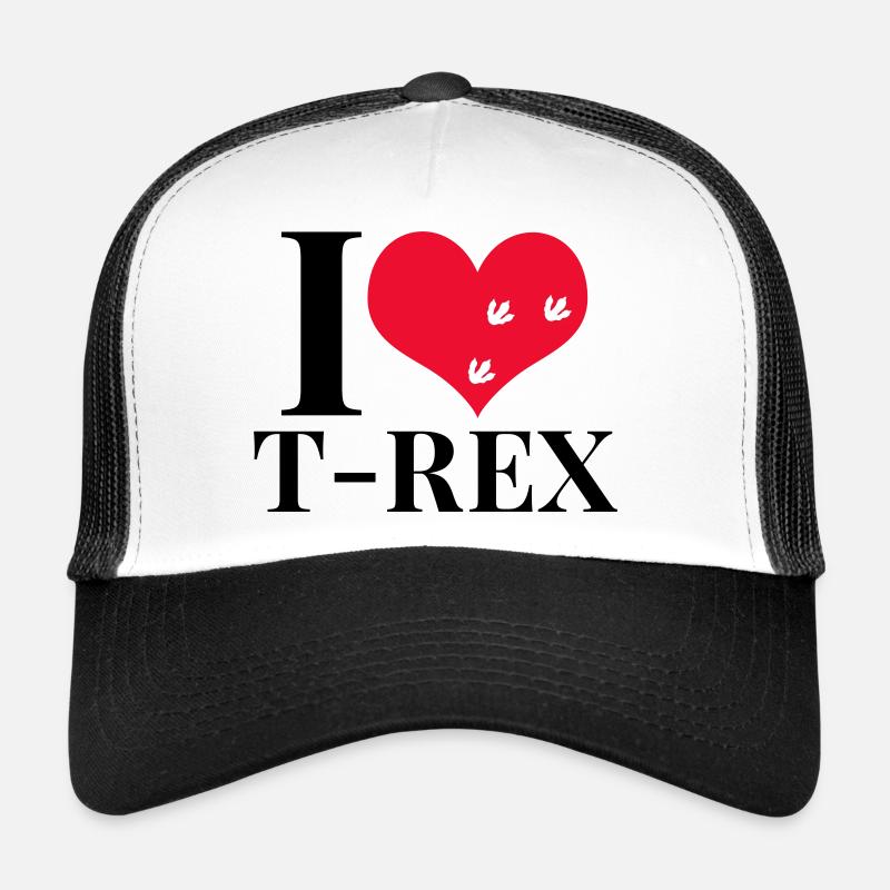 J'aime le T-Rex Casquette trucker 