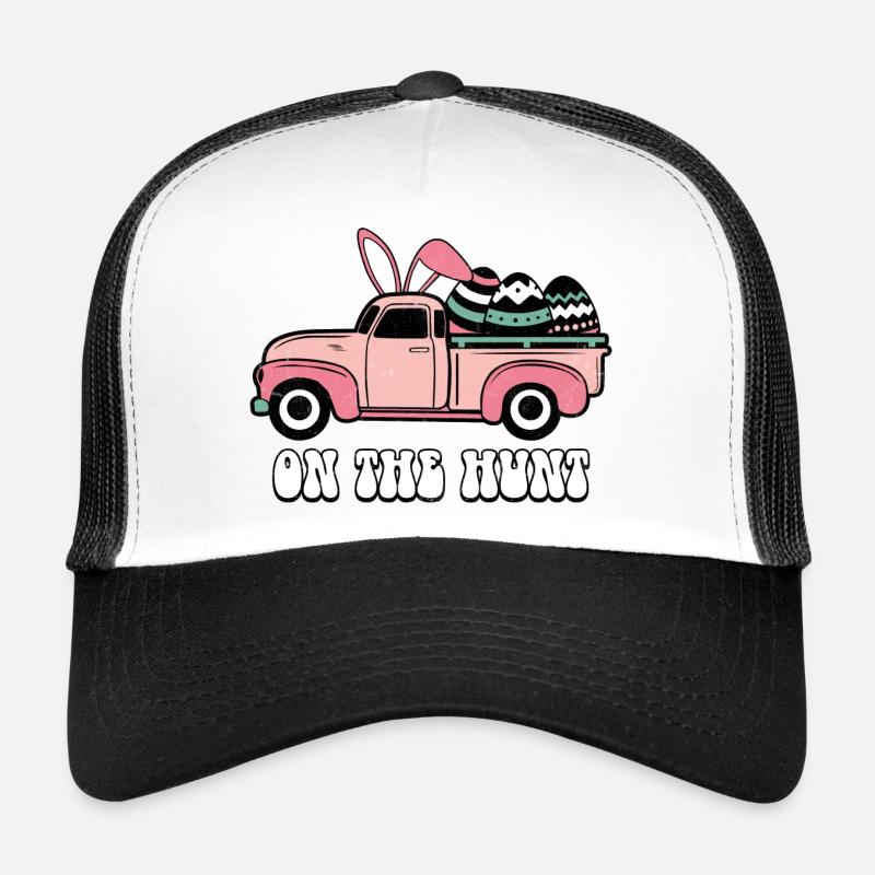 Happy Easter Easter Easter Egg Easter Celebration Easter Trucker Cap