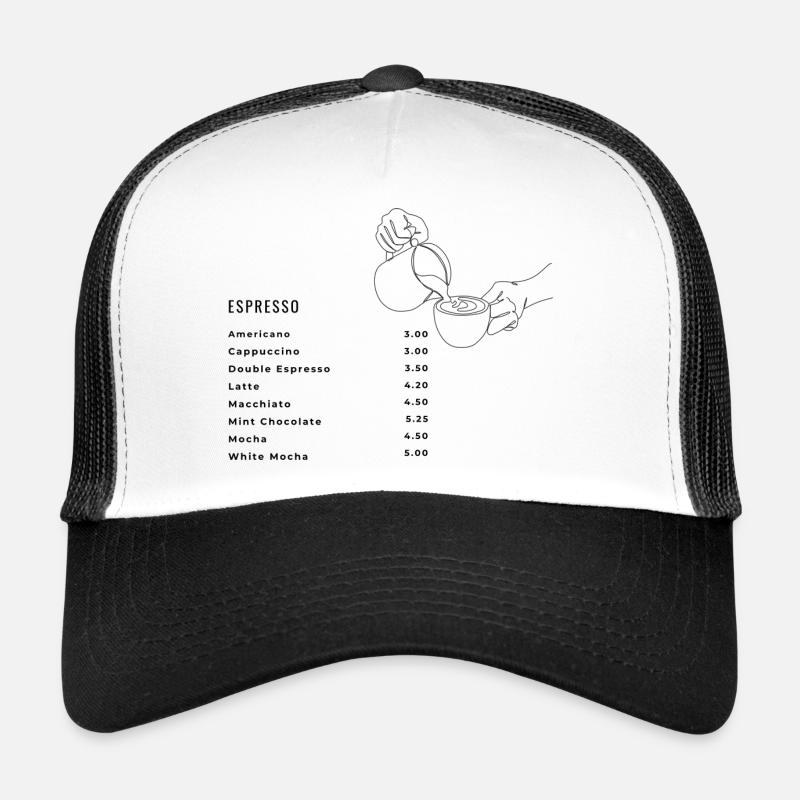 Kaffeekarte Trucker Cap