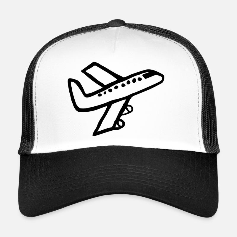 Airplane Trucker Cap