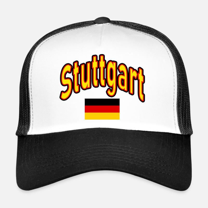 Stuttgart deutschland flagge Trucker Cap
