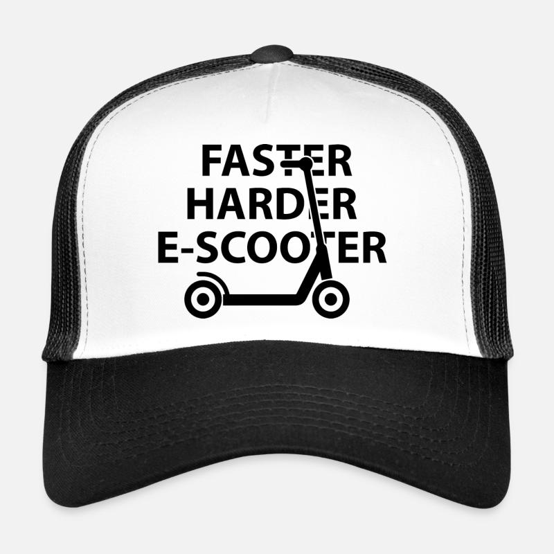 E-Scooter E-Roller Scooter Casquette trucker 