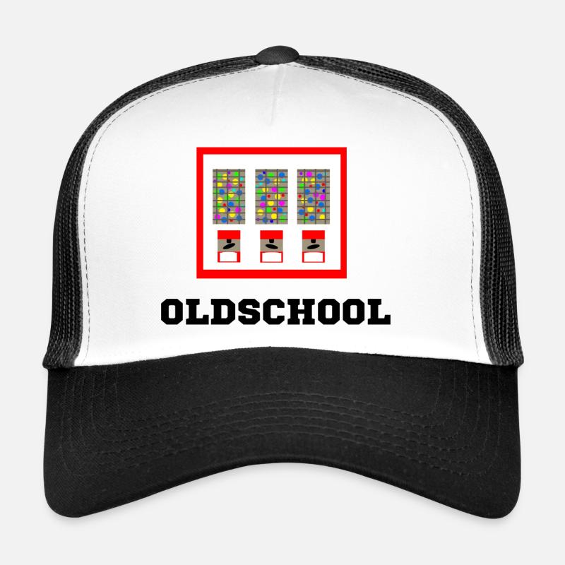 Old School Chewing Gum Machine Trucker Cap