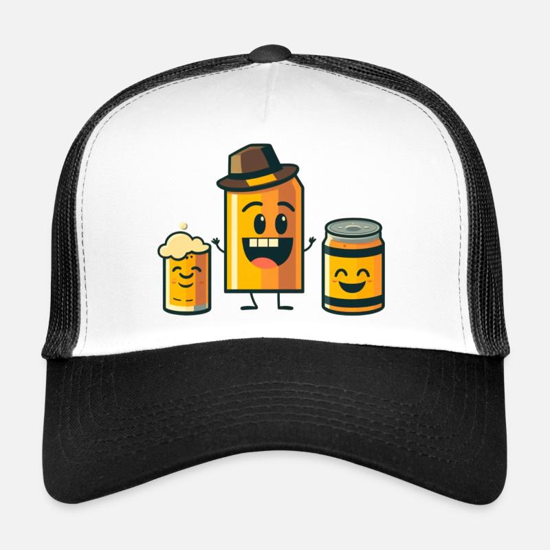 Fun craft beer cans Trucker Cap