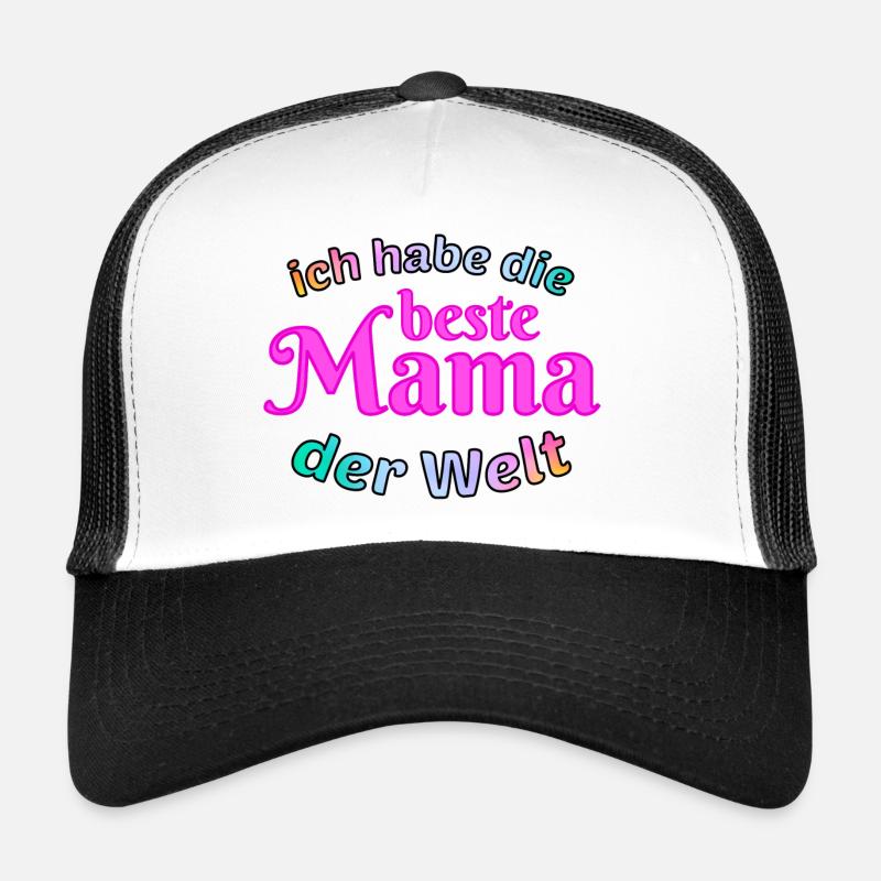Ich habe die beste Mama der Welt Trucker Cap