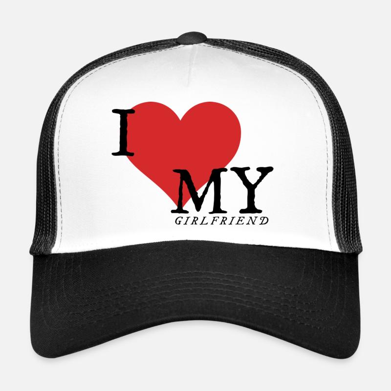 J’aime ma copine Casquette trucker 