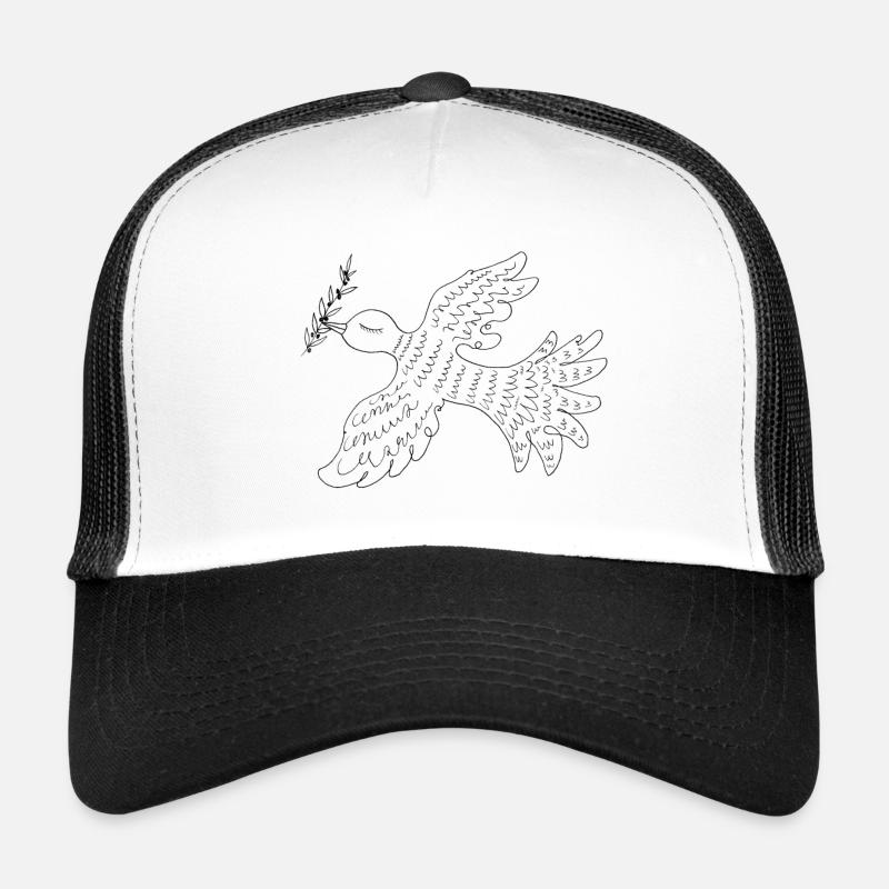 Dove with twigs Trucker Cap