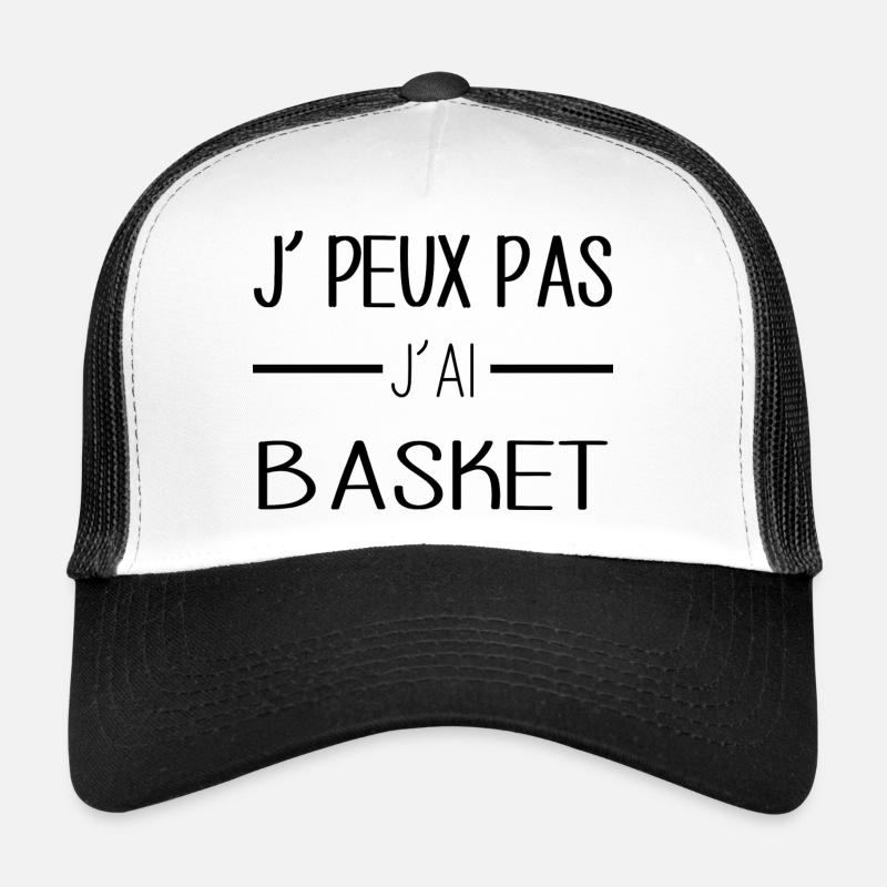 Accro au basket, prêt à tout dunker! Casquette trucker 