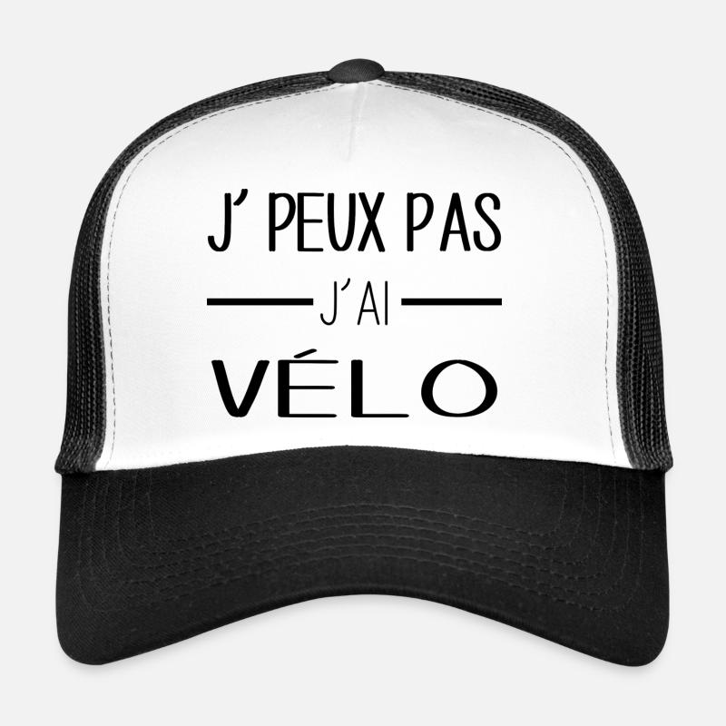 Pédaler sans limite, ma passion dévorante! Casquette trucker 