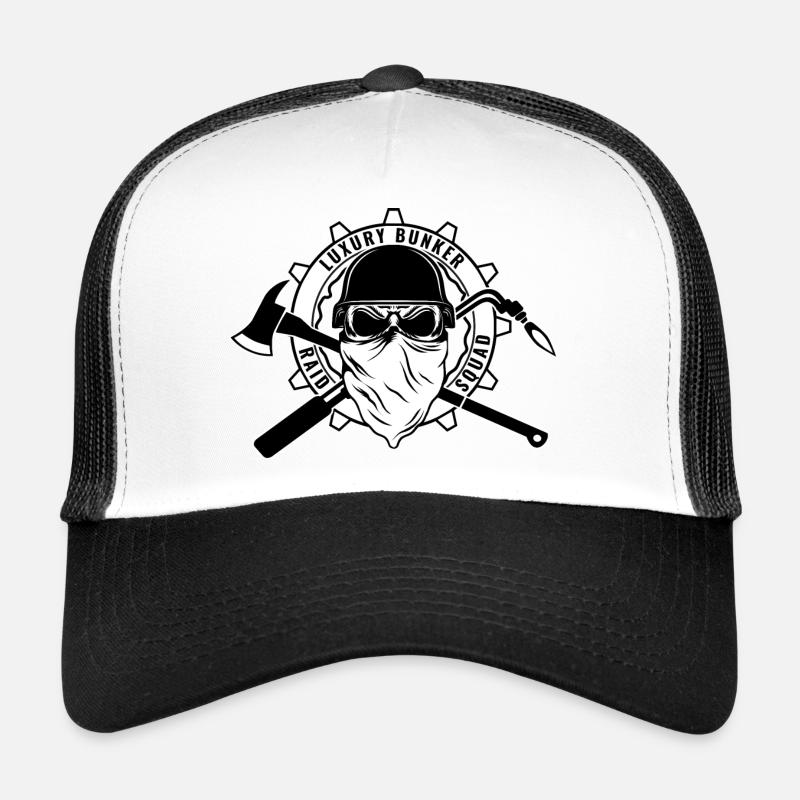 Luxury Bunker Raid Squad Trucker Cap