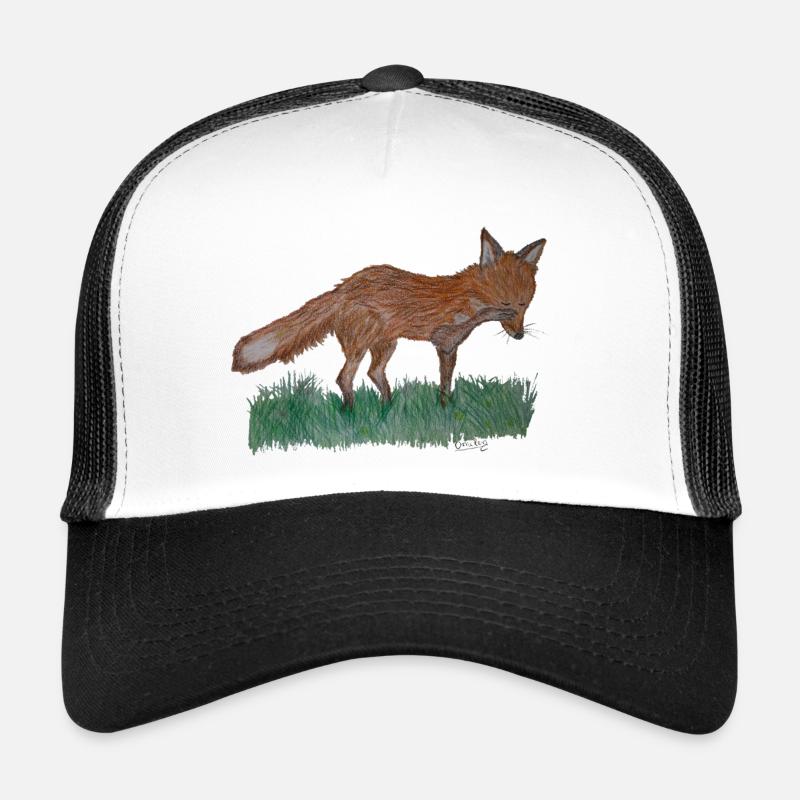 Je ne suis qu'un renard Casquette trucker 