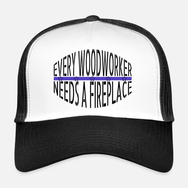 Blagues de menuisier arboriculteur Casquette trucker 