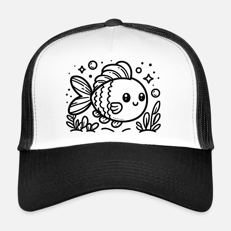 Fish under water Trucker Cap