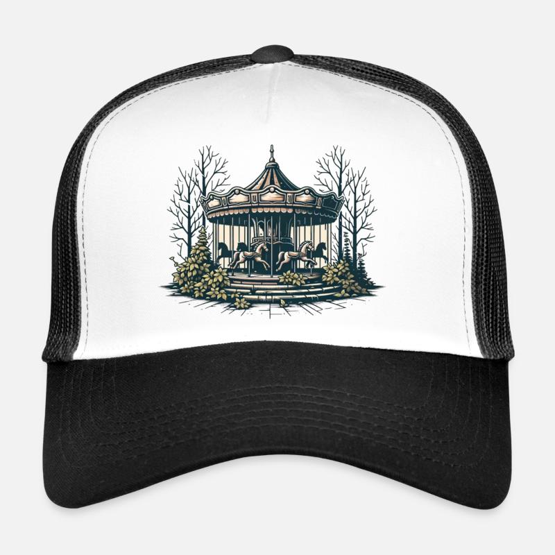 Abandoned Children's Carousel Trucker Cap