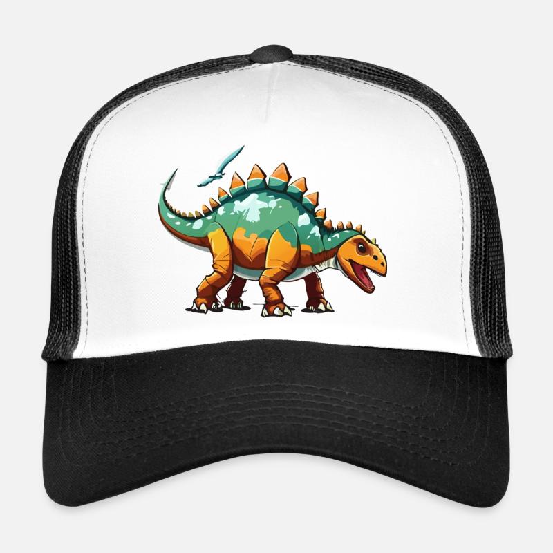 Friendly Stegosaurus Trucker Cap
