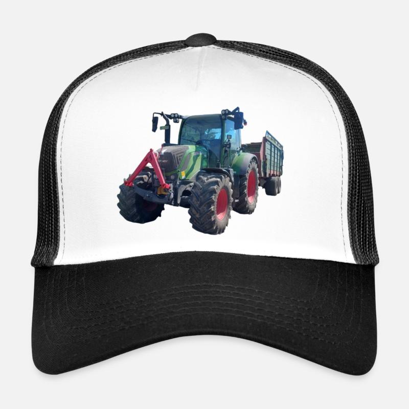 Traktor - Trucker Cap - Weiß/Schwarz
