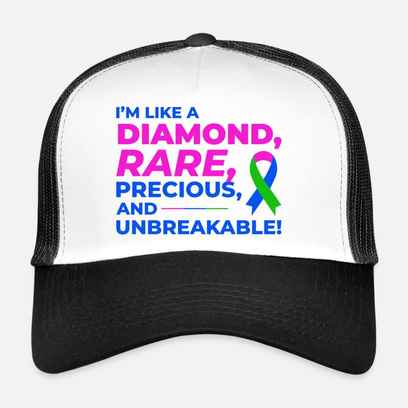 Diamond Like Rare Disease se démarque par la sensibilisation Casquette trucker 