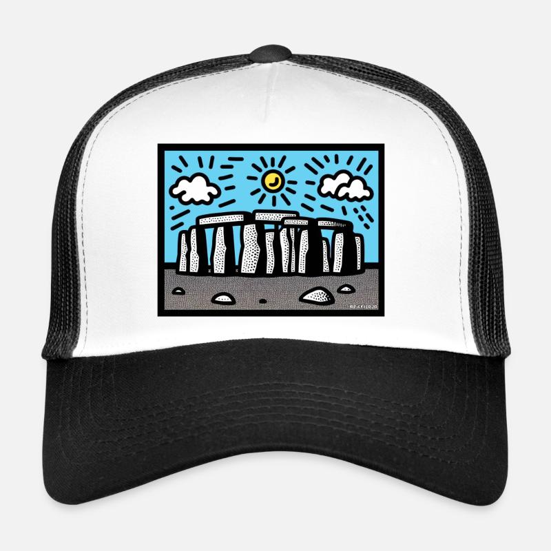 L’art de Stonehenge Casquette trucker 