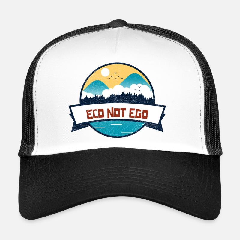 Environment Protection, Eco not Ego Trucker Cap