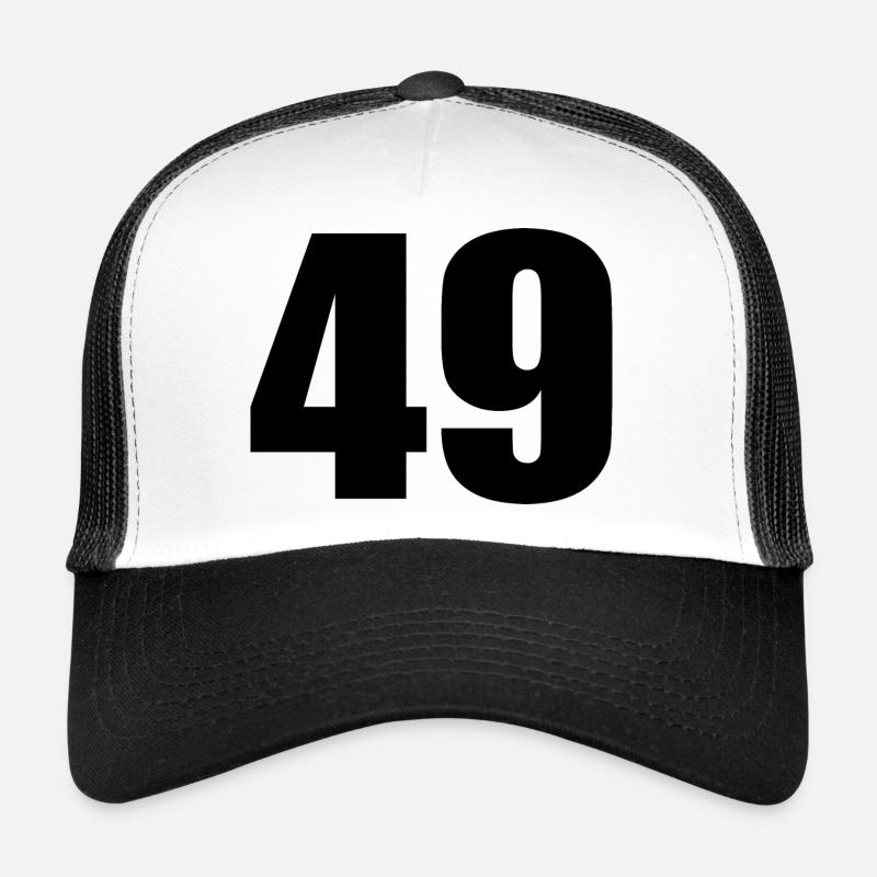 49e anniversaire 49 ans 49 ans numéro 49 Casquette trucker 