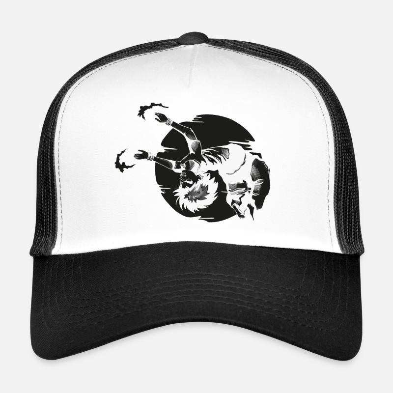Backflip Anime Manga Figure - black Trucker Cap