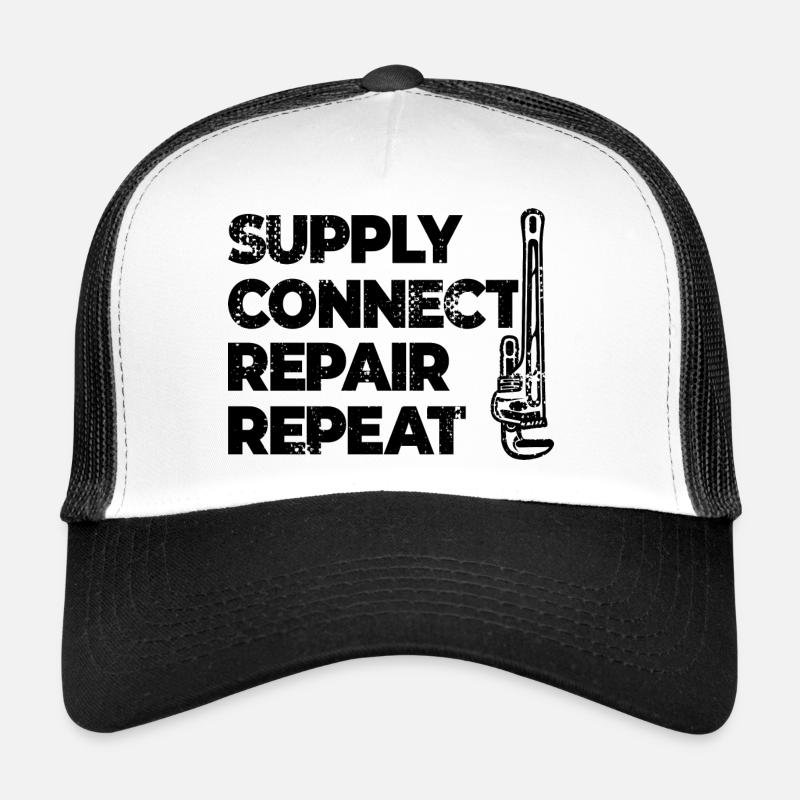 Plumber Motivation Trucker Cap