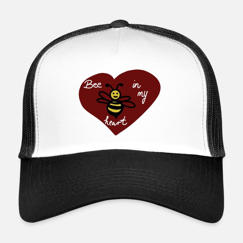 Bee in my heart Trucker Cap