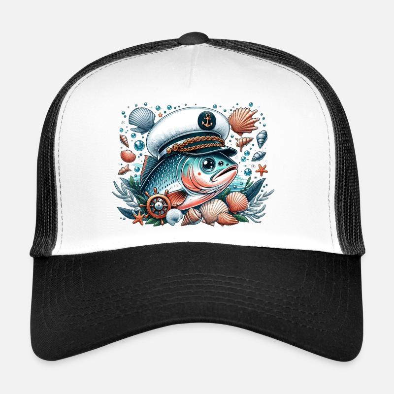 Capitaine Salmon Casquette trucker 