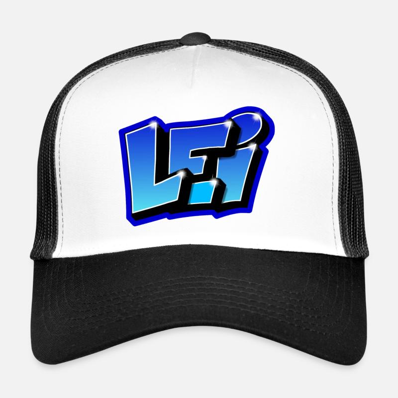 Graffiti Name LEI Printable on All by maxl Trucker Cap