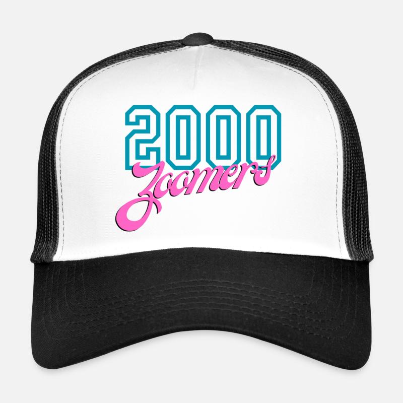 2000 Zoomers Nostalgie de l’été Typographie Casquette trucker 